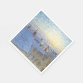 Sonnenaufgang über den Rooftops (von Eugène Jansso Serviette (Ecke)