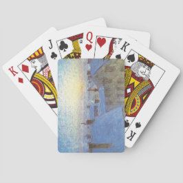 Sonnenaufgang über den Rooftops (von Eugène Jansso Spielkarten