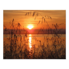 Sonnenaufgang über der Bucht Fotodruck