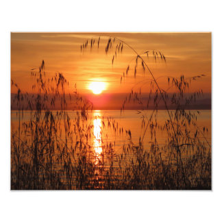 Sonnenaufgang über der Bucht Fotodruck
