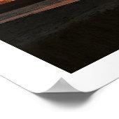 Sonnenaufgang über der Küstenlinie Maine Poster (Ecke)