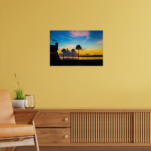 Sonnenaufgang über der Matanzas-Bucht Poster