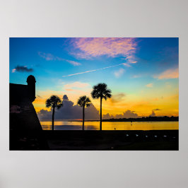Sonnenaufgang über der Matanzas-Bucht Poster