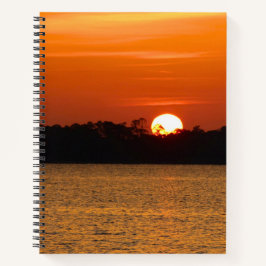 Sonnenaufgang über der Perdido Bay Notizblock