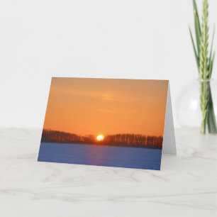 Sonnenaufgang über der Prärie   Manitoba, Kanada Karte