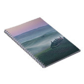 Sonnenaufgang über einem notizblock (Rechte Seite)