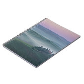 Sonnenaufgang über einem notizblock (Linke Seite)