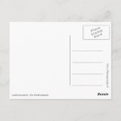 Sonnenaufgang über gefrorenem Fluss mit Windmühlen Postkarte (Rückseite)