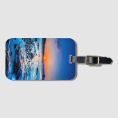 Sonnenaufgang über Horizont an der Küste an der Gepäckanhänger (Vorderseite (Horizontal))