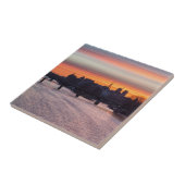 Sonnenaufgang über Ile de la Cite und Notre Dame - Fliese (Seite)