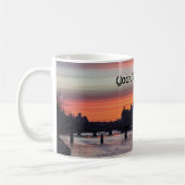 Sonnenaufgang über Ile de la Cite und Notre Dame - Kaffeetasse (Links)