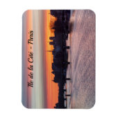 Sonnenaufgang über Ile de la Cite und Notre Dame - Magnet (Vertikal)