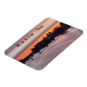 Sonnenaufgang über Ile de la Cite und Notre Dame - Magnet (Linke Seite)