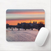 Sonnenaufgang über Ile de la Cite und Notre Dame - Mousepad (Mit Mouse)