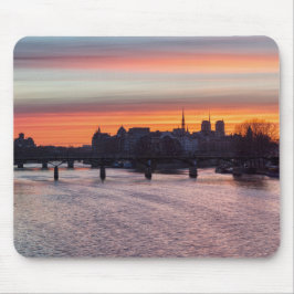 Sonnenaufgang über Ile de la Cite und Notre Dame - Mousepad