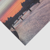 Sonnenaufgang über Ile de la Cite und Notre Dame - Seidenpapier (Ausschnitt)