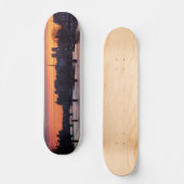 Sonnenaufgang über Ile de la Cite und Notre Dame - Skateboard (Vorderseite)
