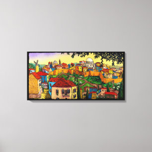 Sonnenaufgang über Jerusalem durch Jonathan Leinwanddruck