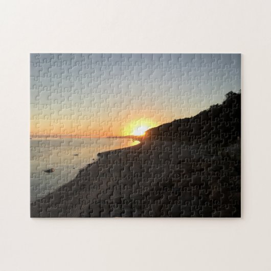 Sonnenaufgang über Long Island Sound Puzzle (Horizontal)