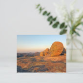 Sonnenaufgang über Matobo Hills Postkarte (Stehend Vorderseite)