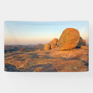 Sonnenaufgang über Matobo Hügel Banner