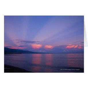 Sonnenaufgang über Meer