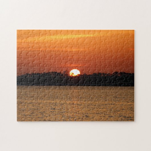 Sonnenaufgang über Perdido Bay Puzzle (Horizontal)