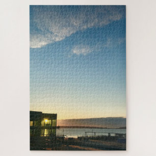 Sonnenaufgang über Portland ME, Maine Fotografie Puzzle