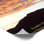 Sonnenaufgang über Rosillo Peak Poster (Ecke)