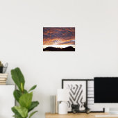 Sonnenaufgang über Rosillo Peak Poster (Heimbüro)