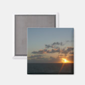 Sonnenaufgang über San Juan I Puerto Rico Magnet (Vorderseite/Rückseite)