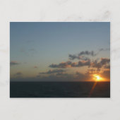 Sonnenaufgang über San Juan I Puerto Rico Postkarte (Vorderseite)