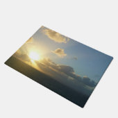 Sonnenaufgang über San Juan II Puerto Rico Fußmatte (Schrägansicht)