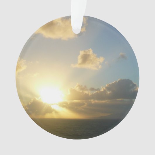 Sonnenaufgang über San Juan II Puerto Rico Ornament (Vorderseite)