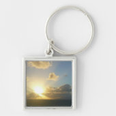 Sonnenaufgang über San Juan II Puerto Rico Schlüsselanhänger (Vorne)