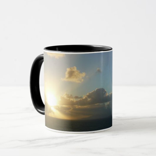 Sonnenaufgang über San Juan II Puerto Rico Tasse (Vorderseite Links)