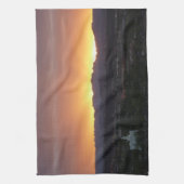 Sonnenaufgang über St. George Utah Landschaft Geschirrtuch (Vertikal)