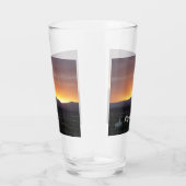 Sonnenaufgang über St. George Utah Landschaft Glas (Rechts)