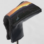 Sonnenaufgang über St. George Utah Landschaft Golf Headcover (3/4 Vorderseite)