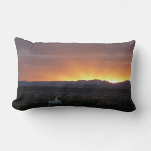 Sonnenaufgang über St. George Utah Landschaft Lendenkissen