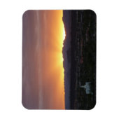 Sonnenaufgang über St. George Utah Landschaft Magnet (Vertikal)