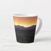 Sonnenaufgang über St. George Utah Landschaft Milchtasse (Rechte Ecke)