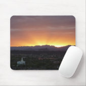 Sonnenaufgang über St. George Utah Landschaft Mousepad (Mit Mouse)