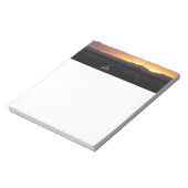 Sonnenaufgang über St. George Utah Landschaft Notizblock (Rotiert)