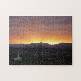 Sonnenaufgang über St. George Utah Landschaft Puzzle