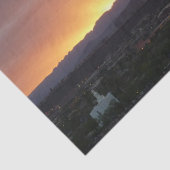 Sonnenaufgang über St. George Utah Landschaft Seidenpapier (Ausschnitt)