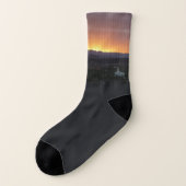 Sonnenaufgang über St. George Utah Landschaft Socken (Links - Außen)