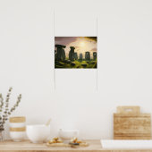 Sonnenaufgang über Stonehenge Digitale Kunst Poster (Küche)