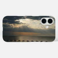 Sonnenaufgang über Strand in Griechenland Landscha