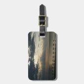 Sonnenaufgang über Strand in Griechenland Landscha Gepäckanhänger (Vorderseite vertikal)